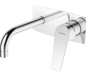 MONOMANDO DE LAVABO EMPOTRADO CAÑO 16 CM KLOE